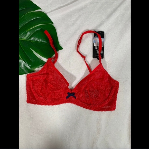 NWT Aimee Underwire Bra Red [ Size 32D ]‎ - Picture 5 of 8